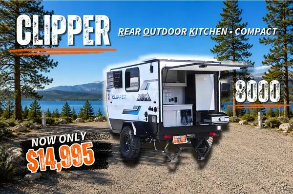 NEW SUV Towable Coachmen Clipper 8000ROK Perfect for 2!