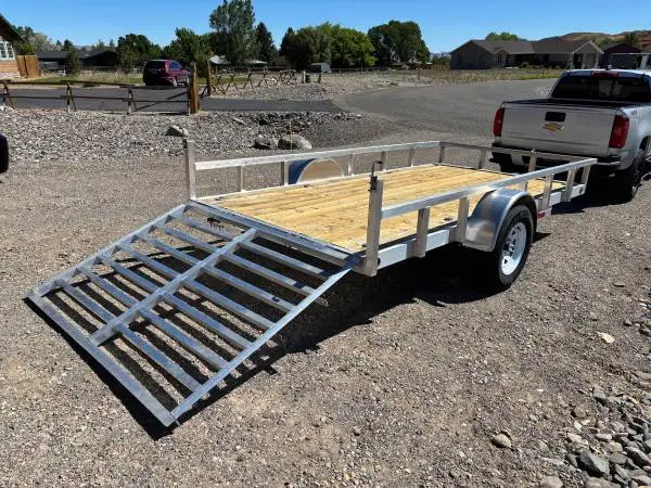 2024 BAUGHMAN PRODUCTS Trailer Aluminum 6’x12’ Like New Lightly Used
