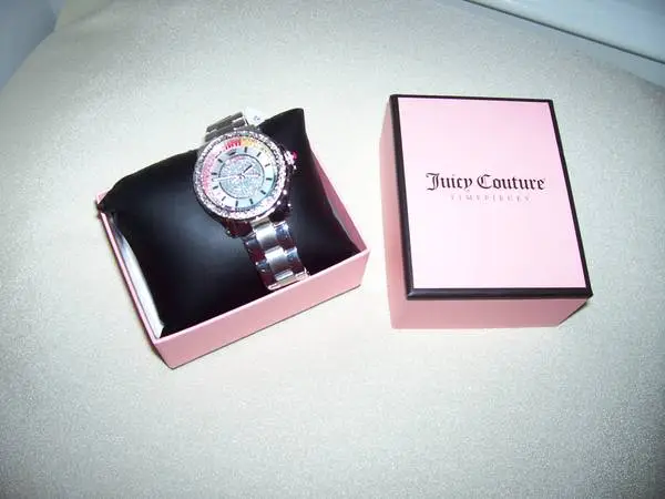 New Juicy Couture watch, silver