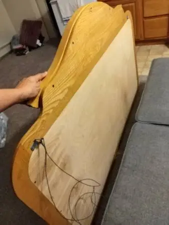 Beautiful maple mirror