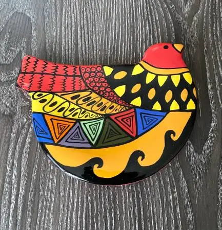 Ceramic Bird Dish
