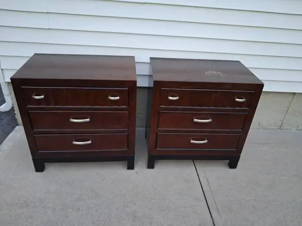 Set Of 2 Household Wooden Tables