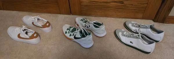 Size 11 Mens Sneakers - Nike Kyrie Flytrap/Lacoste Korben