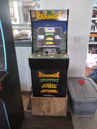 Arcade 1up Rampage-Gauntlet-Joust and Defender