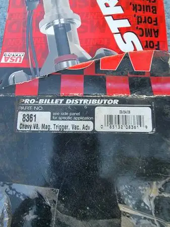 MSD 8361 GM billet distributor