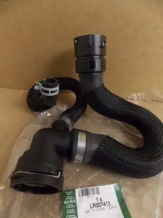 Genuine LAND ROVER RADIATOR BOTTOM HOSE LR2 3.2L OEM NEW LR007413