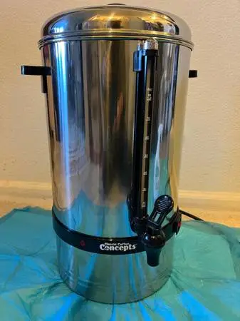 Classic Coffee Concepts SSU80-Coffee Percolator80-Cup Stainless Steel