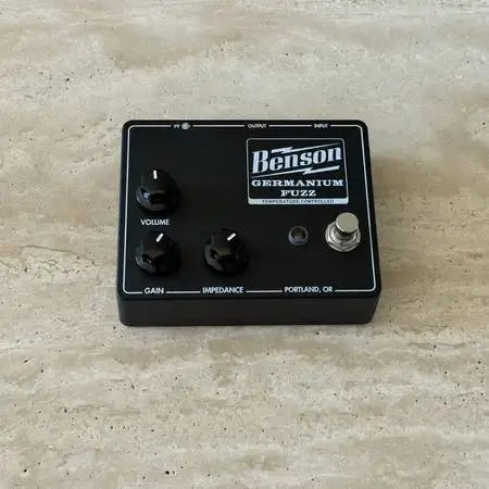 Benson Germanium Fuzz Pedal - Boutique - Studio Sale