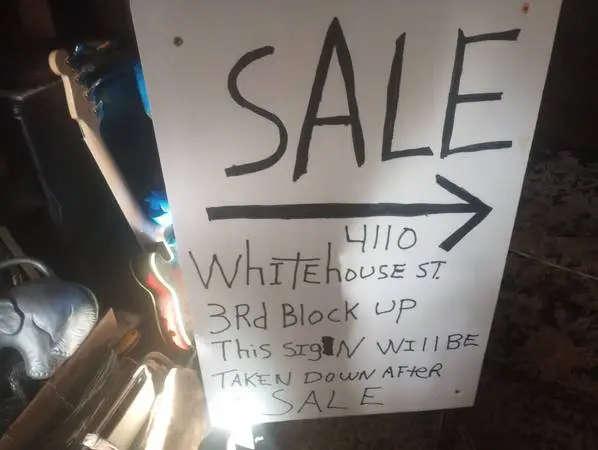Outdoor sale, many deals