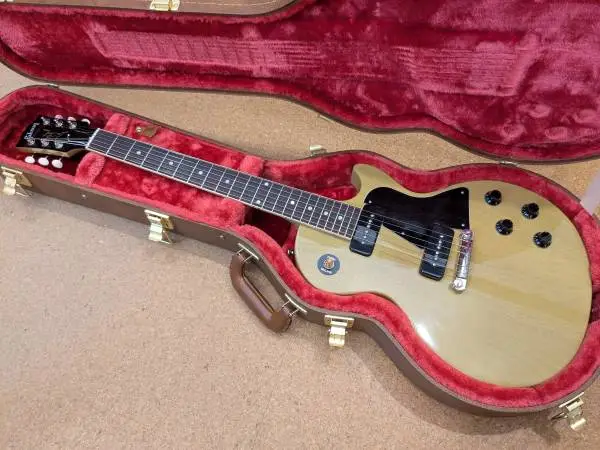 2023 Gibson Les Paul Special, TV yellow, MojoAxe tailpiece, 2 p90s