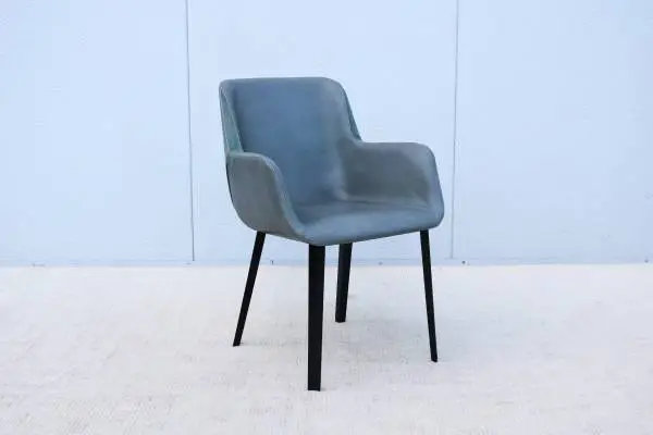 Italian Emanuel Gargano & Anton Cristell for Amura Panis Leather Chair