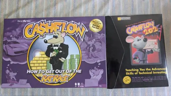 Rich Dad CASHFLOW Board Game + CASHFLOW 202 | COMPLETE
