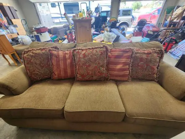 Couch, love seat & ottoman