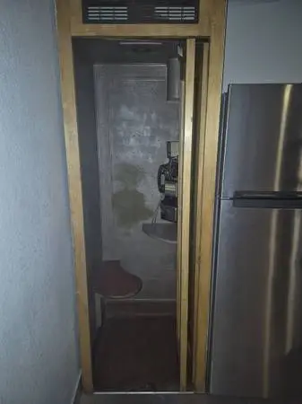 Vintage phone booth