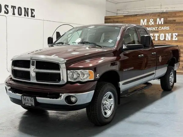 2004 Dodge Ram 2500 SLT 4X4 5.9L CUMMINS DIESEL /1-OWNER / 47K MILES