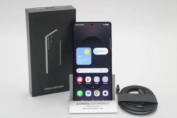 EXCELLENT Factory Unlocked Samsung Galaxy S25 Ultra 5G 512GB Jet Black