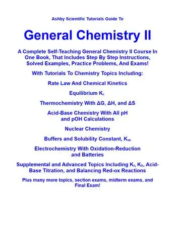 CHEMISTRY COURSE Pdfs for GENCHEM 1,2, OCHEM, BIOCHEM