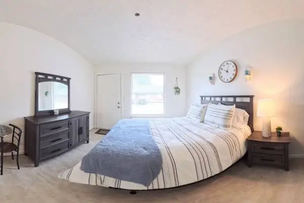 Easy Access to Shopping, Curtains, Refrigerator