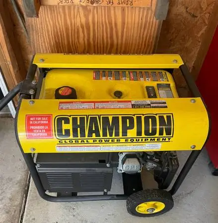 Champion power equipement 46596 portable power generator