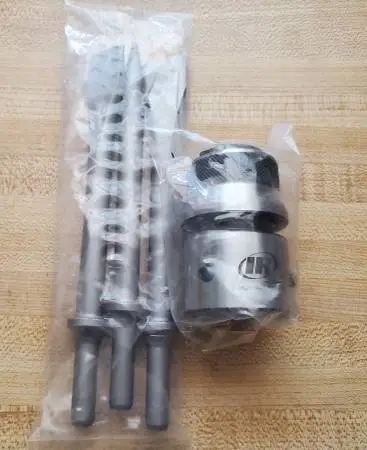 Ingersoll Quick Change Chuck & Chisels