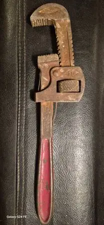 Vintage Walworth Stillson 10 Pipe Wrench