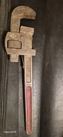 Vintage Genuine Stillson Walworth Pipe Wrench
