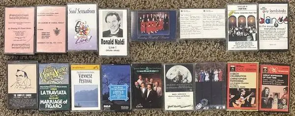 Lot 17 Various Music Cassettes Opera Classical Choral Celtic