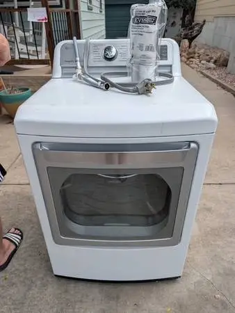 LG DRYER - DLEX7800WE 27- smart dryer - 7.3 cu.ft