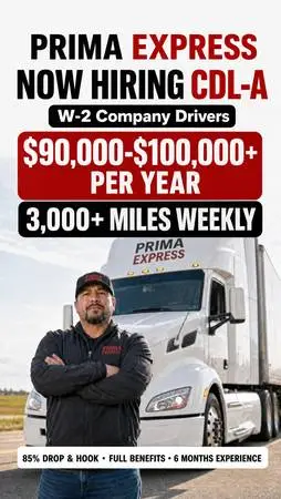 W2 CDL-A OTR Truck Driver