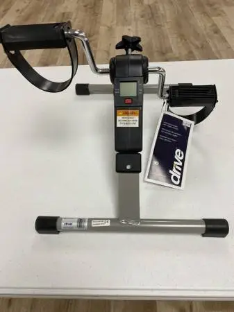 Folding Exercise Peddler with Electronic Display