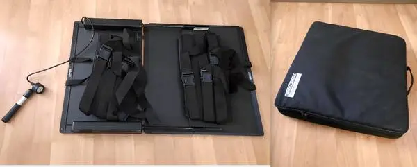 Saunders Lumbar Hometrac Deluxe Back Traction Device Unit w/ case