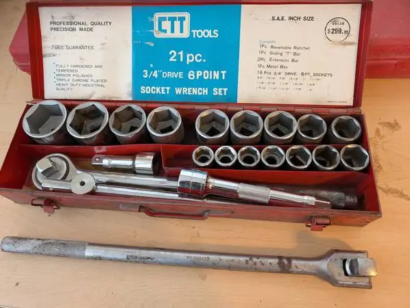 3/4 Socket Set