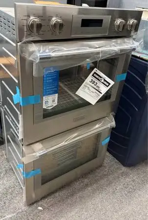 NEW STAINLESS STEEL DOUBLE OVEN THERMADOR