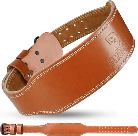 DMoose Fitness Weight Lifting Belt for Men & Women 7mm Lumbar Support