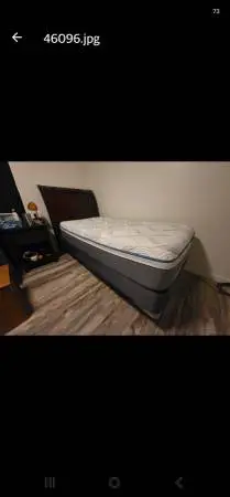Twin Sleigh bed