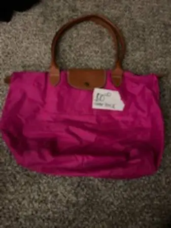 Hot pink purse