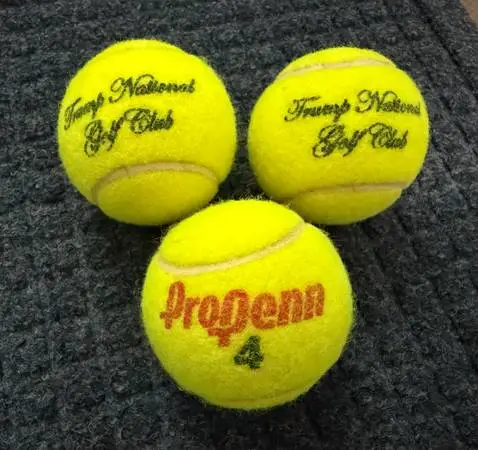 LOT of 3 Donald Trump National Golf Club Tennis Balls (2 LOTS available)