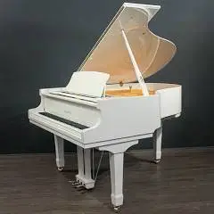 Baby Grand Piano, Nordiska, Rare White