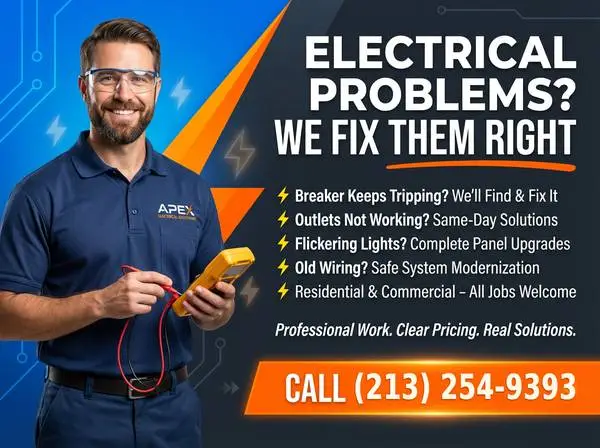 ✅Electrician – Fast Response, Same-Day Help, No Pressure