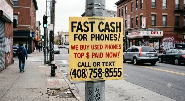 Fast cash for phones