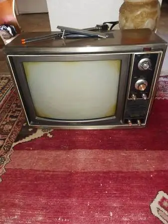 Retro 1970s Sony Trinitron color tv