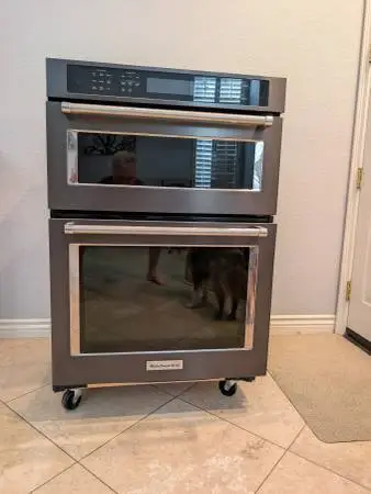 KitchenAid Stainless Steel Electric Convection/Mic. Used