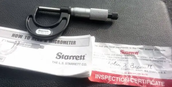 Starrett No. 436 Micrometer