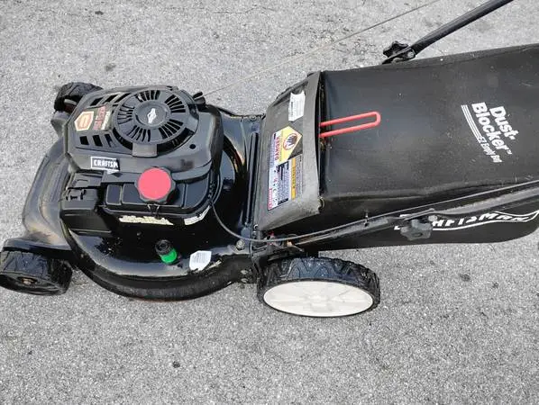Craftsman Push mower with high back wheels