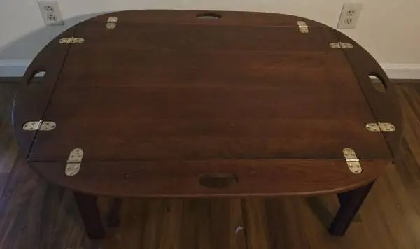 Martinsville Novelty Corporation Cherry Butler Table