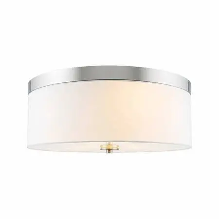 Kira Home Walker 15 3-Light Flush Mount Ceiling Light for Hallway