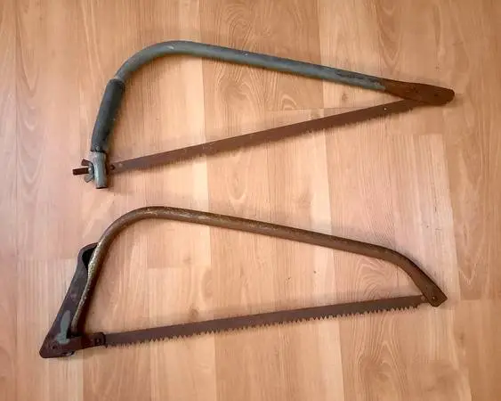 antique vintage bow saws - saw tools tool