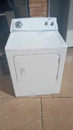 Whirlpool super capacity electric dryer