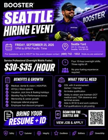 Overnight CDL Driver Mobile Fueler