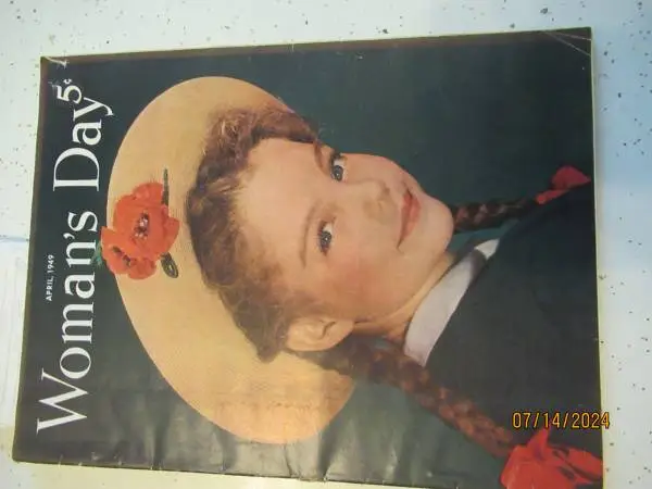 vintage Womens Day magazines 1947-1949